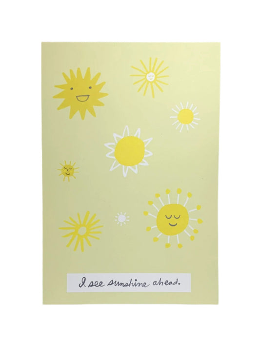 I see Sunshine Ahead Card