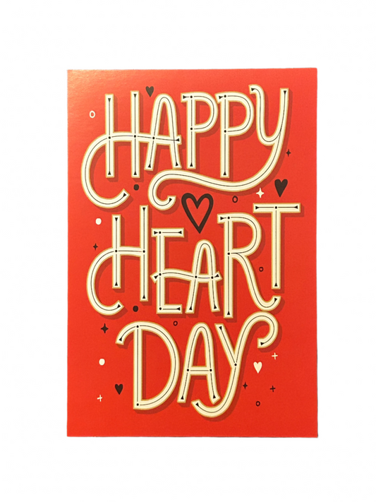 Happy Heart Day Card