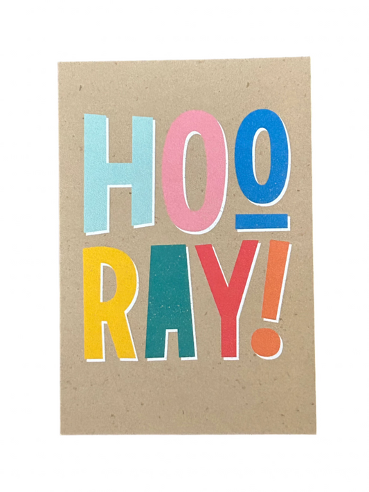 Hooray Card